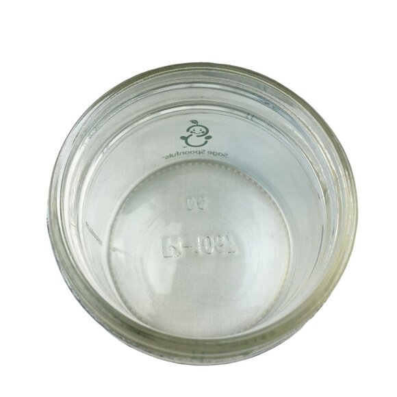 Reusable Baby Food Jars Sage Spoonfuls Quality Glass Storage Containers Lot 15 u - Picture 8 of 13